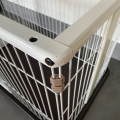 ボンビアルコン ウッドワンサークル 犬用ケージの画像