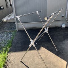 折りたたみ式　物干し台の画像
