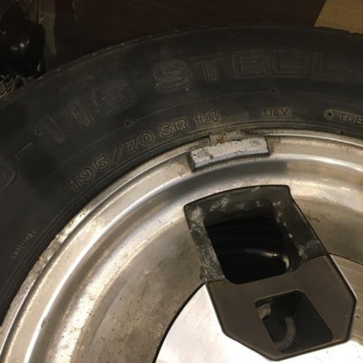 【中古】TOYOTA 純正 ホイール 14インチ用 旧車
