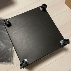 ローラー付き収納　2個セットの画像