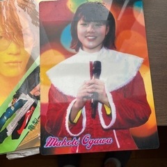 古い亀梨とおがわまこと下敷き2枚の画像