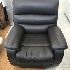 新入荷！！1人用電動本革リクライニングソファ