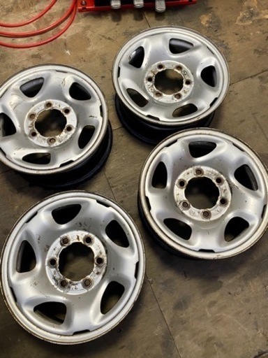 希少！ハイエース 系　グランビア　レジアス　純正スチール　 15X6J 6-139.7