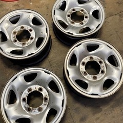 希少！ハイエース 系　グランビア　レジアス　純正スチール　 15X6J 6-139.7 