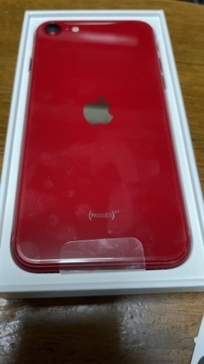 取引中 送料込iPhoneSE3 128GBレッド未使用6/24購入