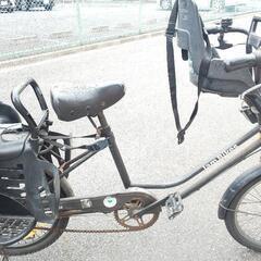 チャイルドシート付き自転車