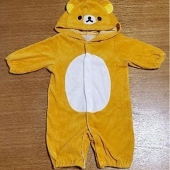 【リラックマ、ベビードール2種類　ロンパース】