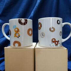 未使用品★はらドーナツ ペアマグカップ★