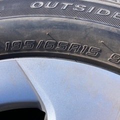 プリウス30後期　純正ホイールセットの画像