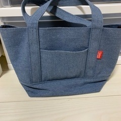 100均 ハンドバッグ デニム