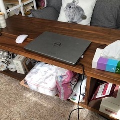 ちゃぶ台 ロー テーブル　輪付き