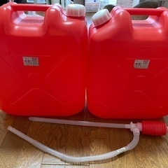【お相手決まりました】ポリタンク 18L ポンプ