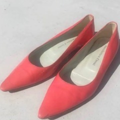 セレクトショップ購入　エナメルパンプス