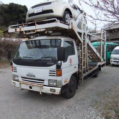 積載車　大分県　3台積み　エンジン　いすゞ　マツダ　の画像