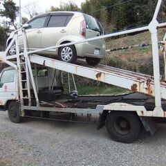 積載車　大分県　3台積み　エンジン　いすゞ　マツダ　の画像