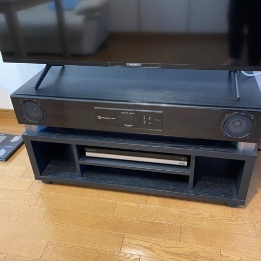 取りに来てくれる方！シャープ シアターラックシステム AN-AR300 スピーカーテレビボード