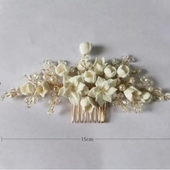ベッドドレス　ヘッドアクセサリー  髪飾り　6/26日まで出品の画像