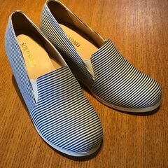 スニーカー スリッポン ヒール