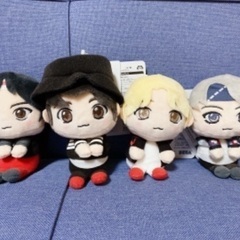【BTS紙袋おまけ付き！】【タグ付き】BTS TINY TAN キーチェーン マスコット フルコンプの画像