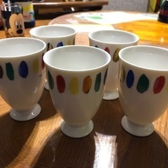 陶器カップ　5個セット