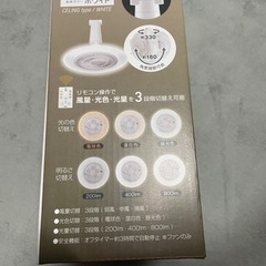 ファン付きLEDライトの画像