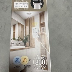 ファン付きLEDライトの画像