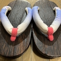 下駄　【新品未使用】19.5cm  （18cm）の画像