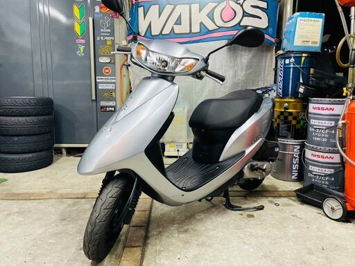 ★新古車！ 最終型ディオ PGM-Fi AF68 実走行1407km！ 千葉 木更津 配送可 原付 通勤 通学★