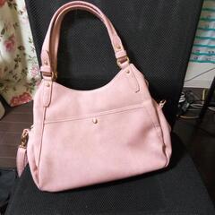 たくさん収納◆ショルダーバッグ◆ピンク