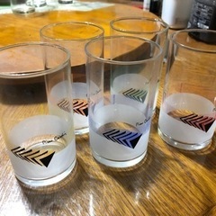 昭和レトロなグラス　5個セット