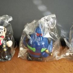 年代物鉄人28号 レア物３体セット 限定品 ゼンマイソフビ 