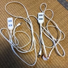 延長コード2セットの画像