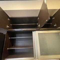 【美品】大容量食器棚の画像