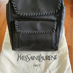 美品 Yves Saint Laurent ヴィンテージレザーリュック