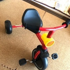 三輪車、西松屋