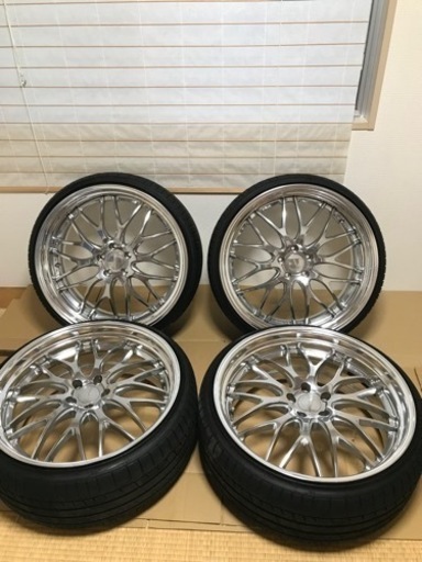 WORK GNOSIS4本セット 22インチ　30系アルファードに！おまけ多数有り☆