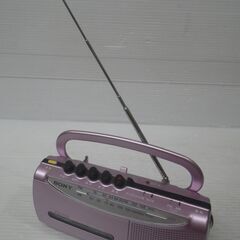 美品　
動作品 SONY ワイドFM対応 モノラルラジカセ CFM-E5の画像