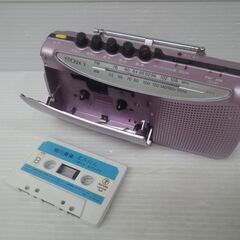 美品　
動作品 SONY ワイドFM対応 モノラルラジカセ CFM-E5の画像