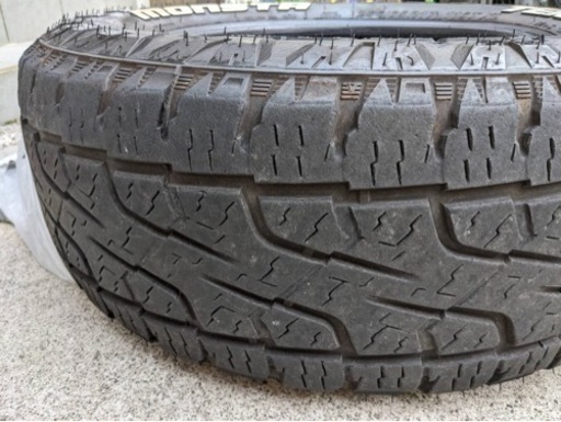 265/65r17モンスターホワイトレタータイヤ