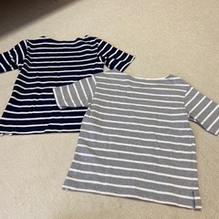 ユニクロ　ボーダーシャツ