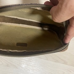 ロエベのセカンドバッグの画像