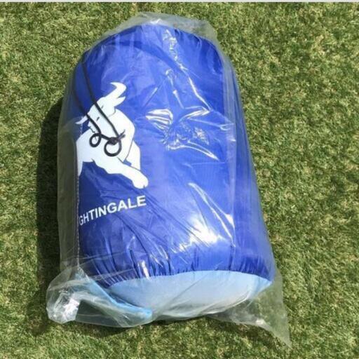 【新品】オールシーズン対応封筒型寝袋　フルオープンで使いやすい　足元開閉可能　0℃までOK
