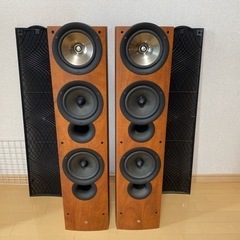 KEF iQ9 ブラウン　2本　トールボーイ スピーカー