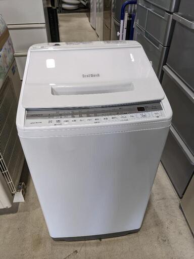 HITACHI　7.0kg全自動洗濯機　BW-V70F 2020年製