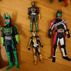 仮面ライダー他 ソフビの画像