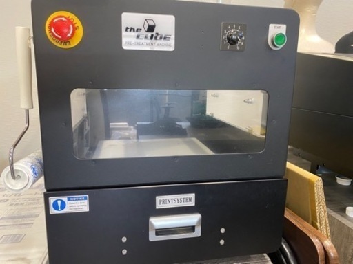 前処理剤噴霧機　ザ・キューブ　ガーメントプリンター用