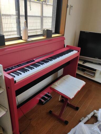 【中古】KORG　電子ピアノ　椅子付き