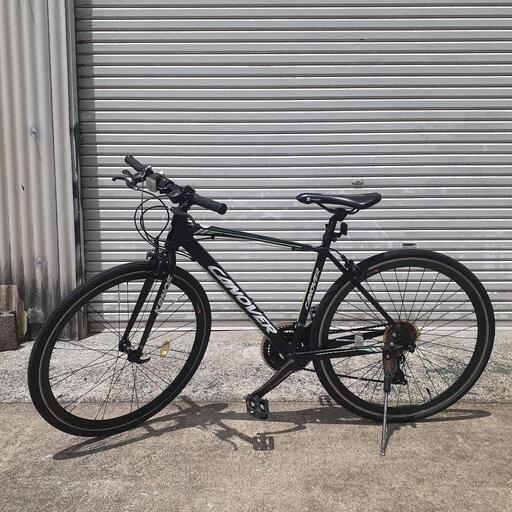 CANOVER Cross bike CANOVER クロスバイク 26インチ ブラック/グリーン