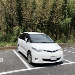 お値下 エスティマH18年式 フリップダウンモニター付き 250000の画像