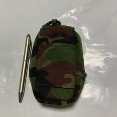 CORDURA、迷彩ポーチの画像